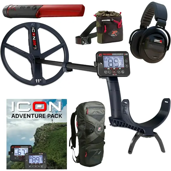 XP ICON Metal Detector With Adventure Package